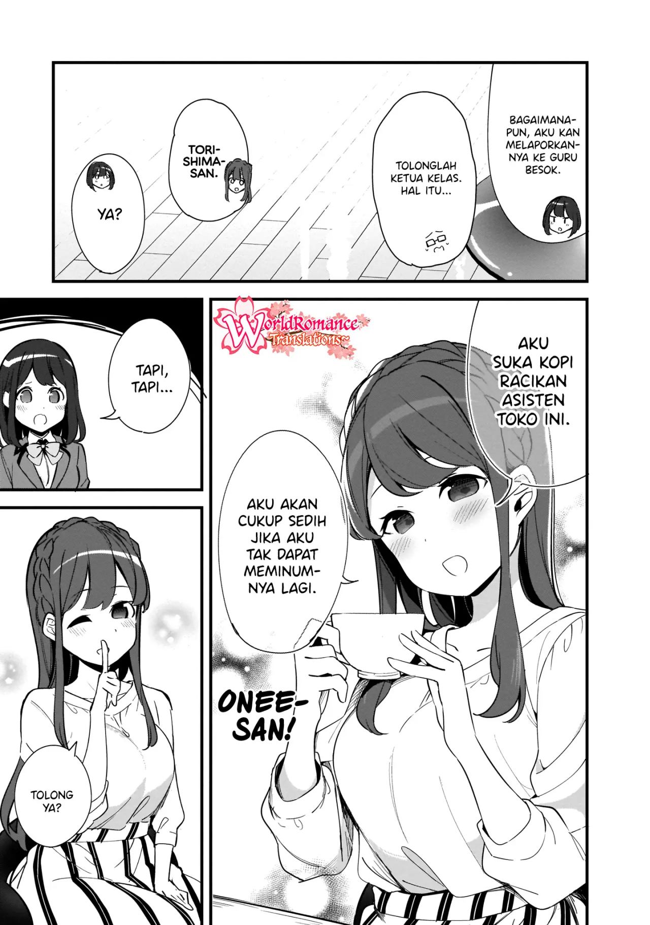 Hayasegawa-kun to Megami na Onee-san Chapter 03 Gambar 16